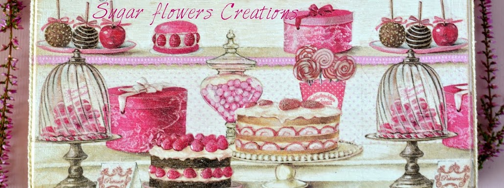 Sugar flowers Creations-Nicky Lamprinou